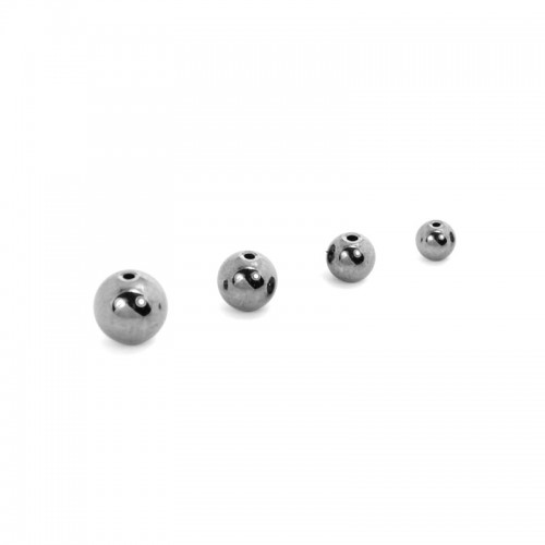 50 Clip In Hematite Beads (H83*)